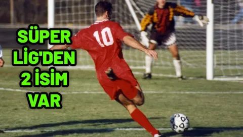 Aktif futbol oynayan en golcü 14 isim ; Süper Lig’den 2 futbolcu da listede…