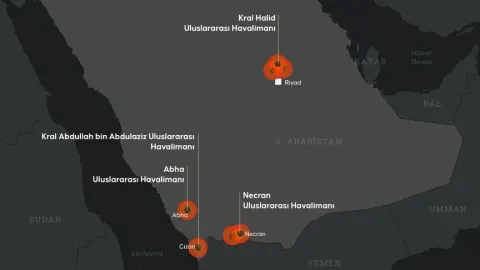 Arap ülkeleri: Husilerin Suudi Arabistan'a saldırıları bölge güvenliğini tehdit eden ciddi bir ihlaldir