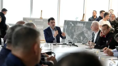 Bakan Kurum'dan İstanbul'daki sele ilişkin paylaşım