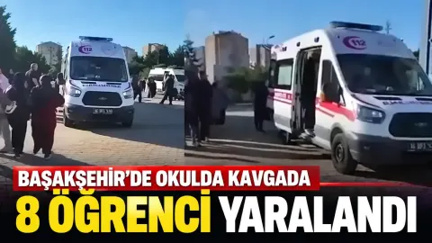 Başakşehir’deki okulda 8 öğrenci yaralandı: MEB’den açıklama