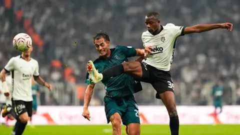 Beşiktaş, Dolmabahçe'de 3 puanı 2 golle aldı