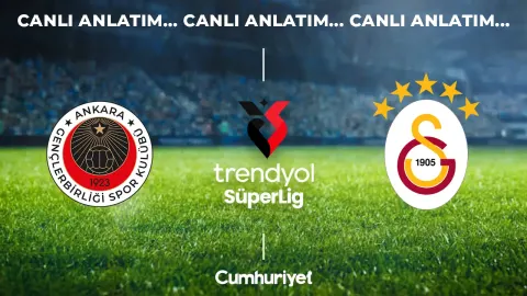 CANLI ANLATIM: Gençlerbirliği - Galatasaray | Trendyol Süper Lig 8. hafta mücadelesi