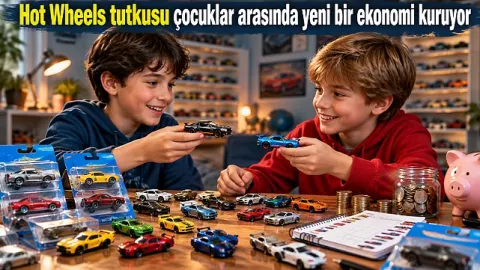 Çocukların oyuncak araba tutkusu yeni bir ekonomi oluşturuyor