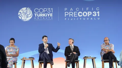COP31 Başkanı Kurum, Fiji’deki Pre-COP toplantılarında konuştu