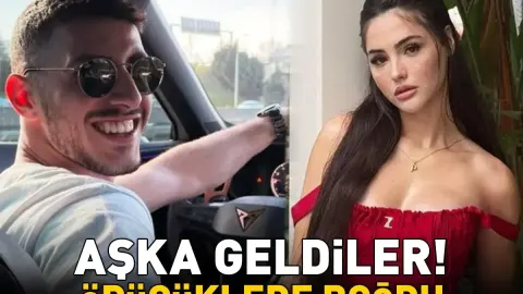 Derya Pınar Ak - Muammer Akmeşe çifti aşka geldi! Öpücüklere boğdu
