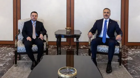 Dışişleri Bakanı Fidan, Adalet Bakanı Gürlek ile bir araya geldi