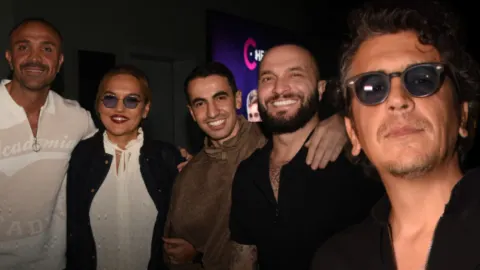 Ersay Üner'e arkadaşlarından sürpriz doğum günü partisi