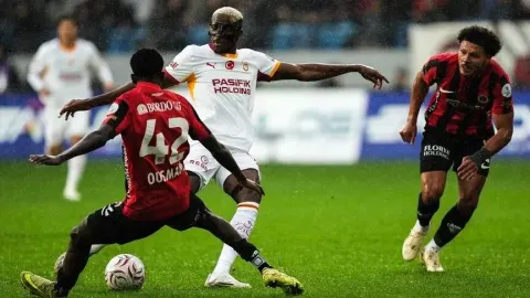 Galatasaray, Gençlerbirliği karşısında 3 puanı tek golle aldı