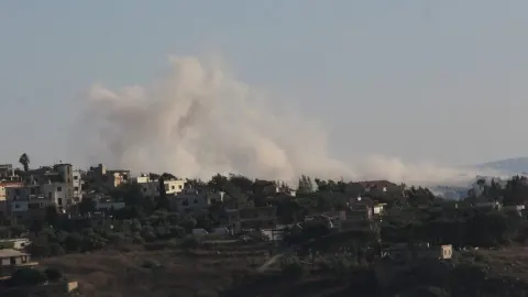 İsrail ordusu, ateşkese rağmen Lübnan'ın güneyine hava ve topçu saldırıları düzenledi