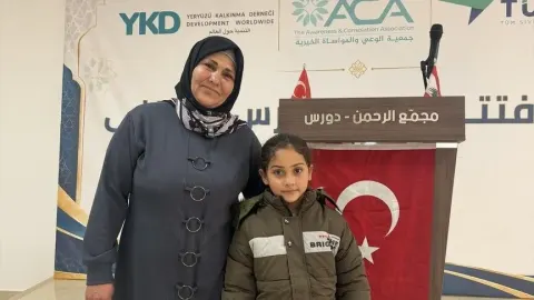 Lübnan'ın doğusunda Türkmen çocuklar için Türkçe eğitim merkezi açıldı