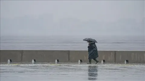 Marmara'nın batısı ile Kuzey Ege kıyıları için gök gürültülü sağanak uyarısı
