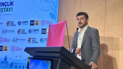 MEB'in 30 ilde başlattığı iklim çalıştayına Konya'da 14 liseden 70 öğrenci katıldı