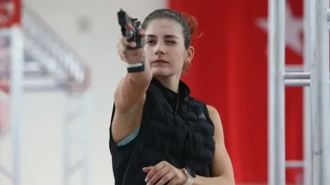 Modern Pentatlon Milli Takımı Erciyes'te güç depoluyor