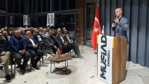 MÜSİAD DENİZLİ’DE KÜRESEL EKONOMİ VE TÜRKİYE’NİN GELECEĞİ ELE ALINDI