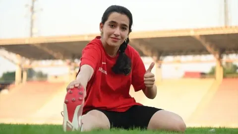 Otizmli Ahsen, sosyalleşmesi için yönlendirildiği atletizmde şampiyonluklara imza attı