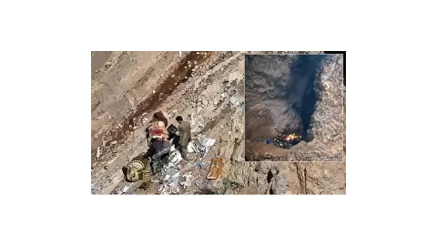 PKK'nın Metina'daki 4 kampı boşalttığı anların görüntüleri