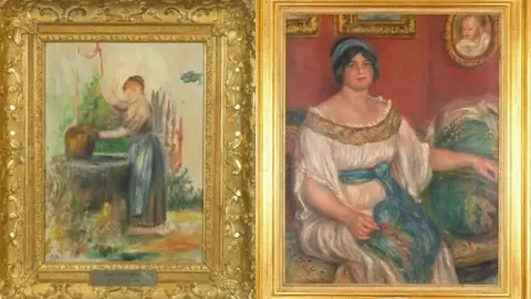 Renoir Müzesi'nden çalınan tablolar bulundu