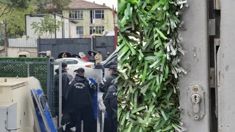 Son Dakika | Halk TV'ye dayanışmaya gelenlere engel! Giriş kapısı kilitlendi: Milletvekili de alınmadı