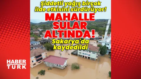 Son dakika: Şiddetli yağış birçok ilde etkisini sürdürüyor! Sel suları mahalleyi yuttu! - Yeni Haberler