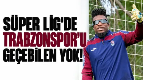 Süper Lig'de Trabzonspor'u geçebilen yok!