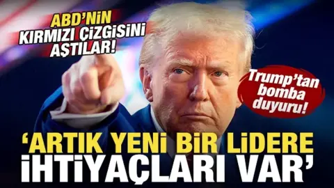 Trump'tan bomba duyuru! Zelenski'ye kötü haber: Artık yeni bir lidere ihtiyaçları var