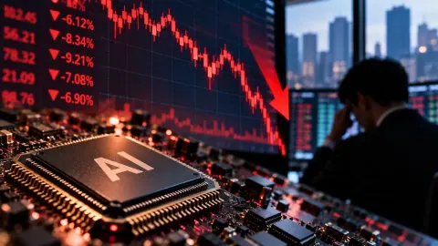 Yapay zekâ hisselerinde çatlak büyüyor: Dev şirketlerden sert satış